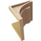Ekena Millwork 8"W x 8"D x 8"H Wide Viola Rough Cedar Woodgrain TimberThane Corbel, Primed Tan CORUR08X08X08VIORCPR - alternate 6